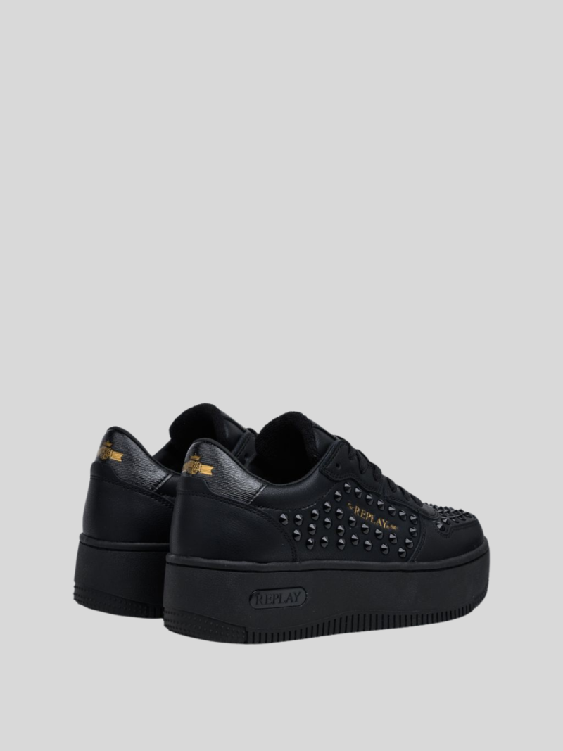 epic high studs black black sneakers