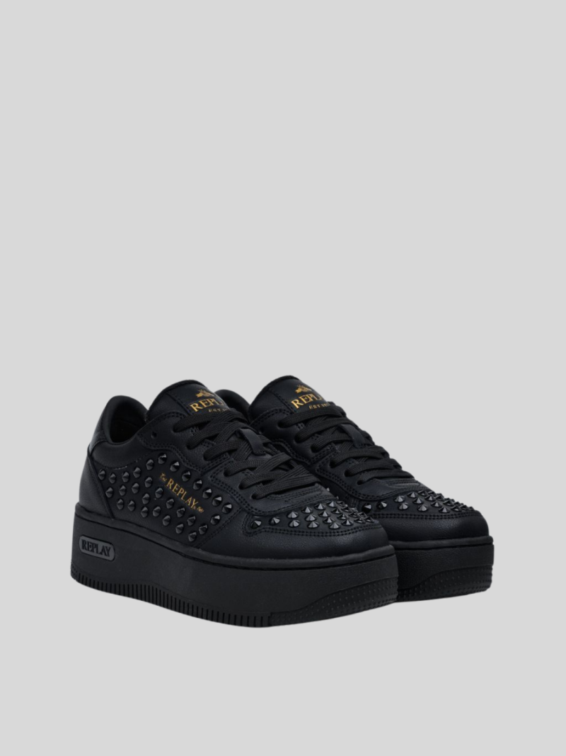 epic high studs black black sneakers