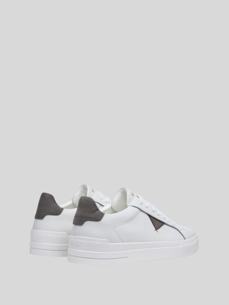 evan class black white sneakers
