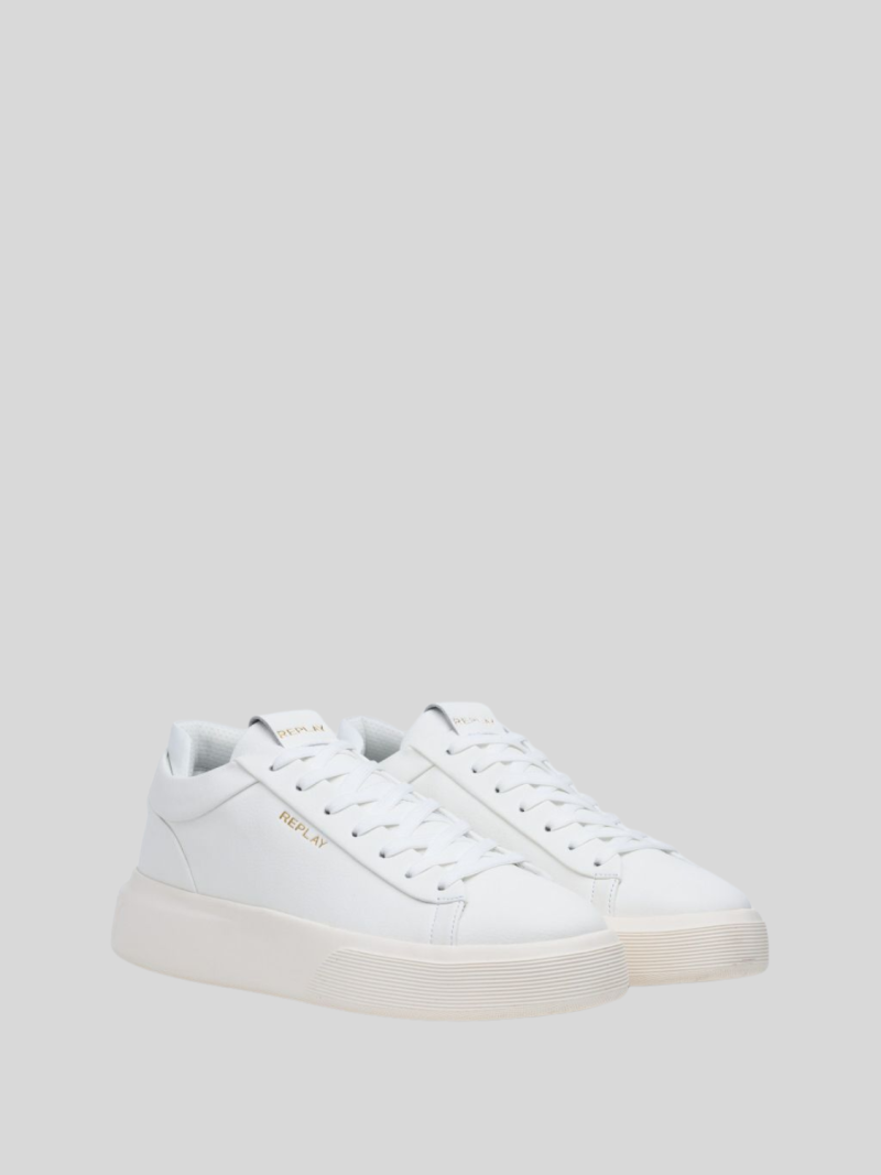 notting double white sneakers