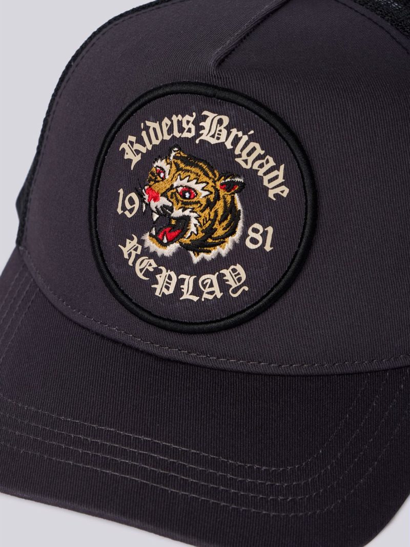tiger cap with maxi patch