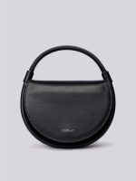 branded half moon bag