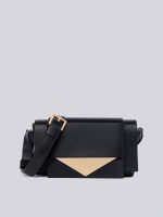 crossbody bag with diamond logo