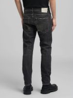 willbi regular fit jeans 11 oz black od brown stretch denim