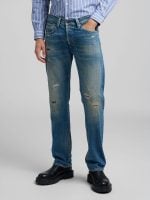 deryck regular fit jeans 12 oz deep indigo cotton denim