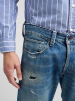deryck regular fit jeans 12 oz deep indigo cotton denim