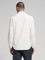 natural white recycled cotton western shirt