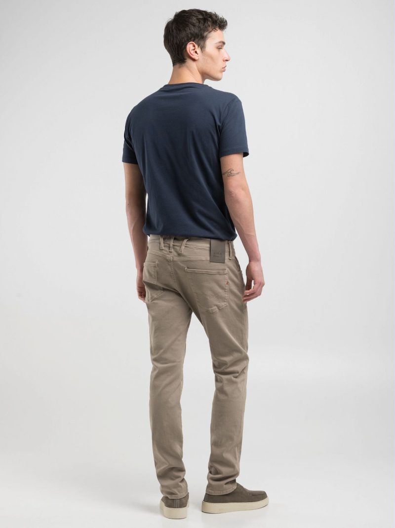 anbass slim fit 10.5 oz bull hyperflex stretch denim