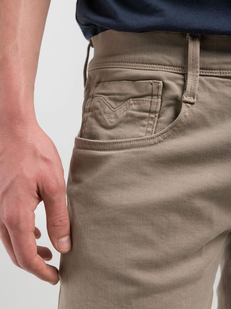 anbass slim fit 10.5 oz bull hyperflex stretch denim