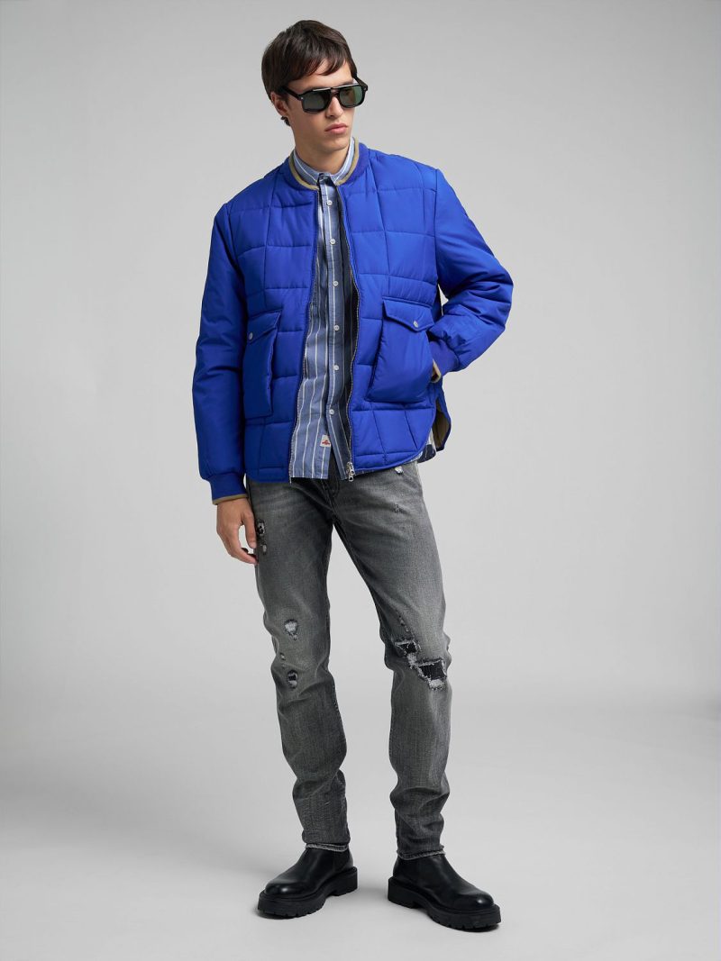 anbass slim fit 11 oz dark grey comfort denim