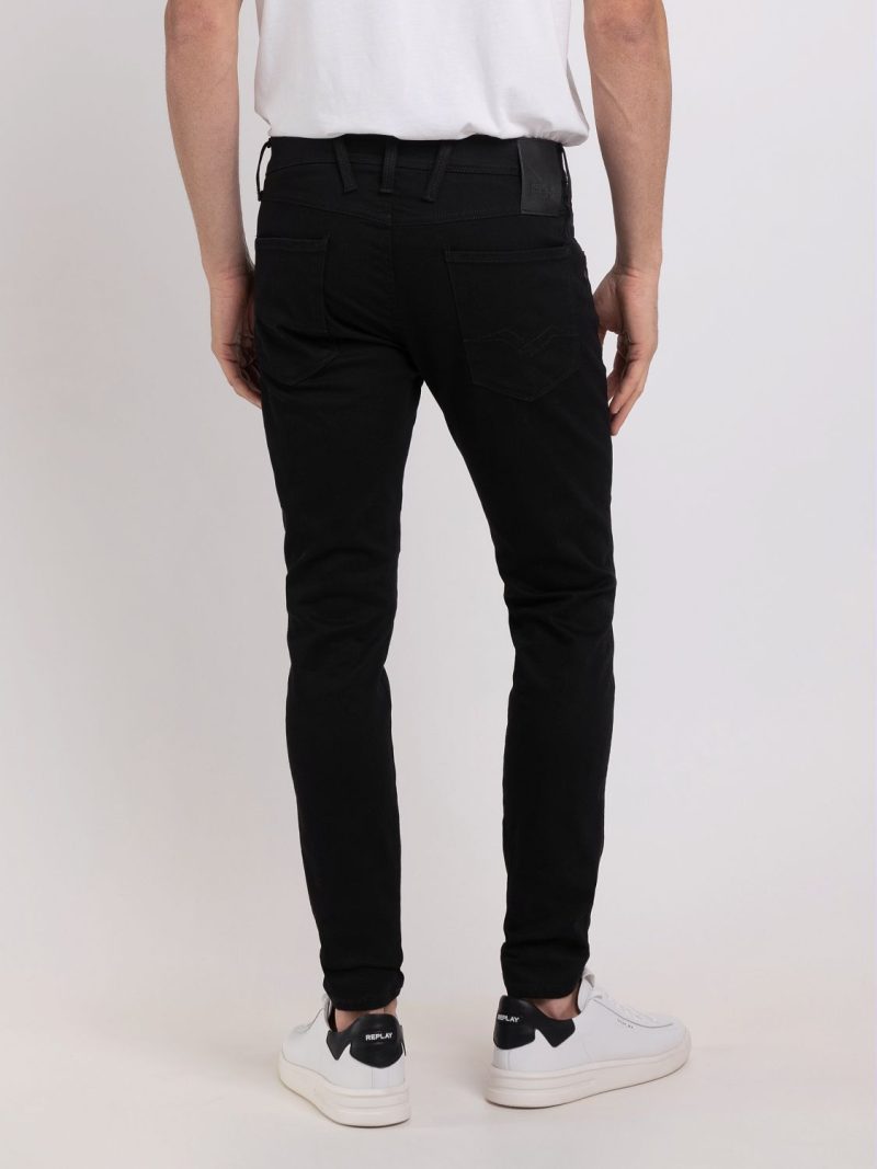 hyperflex stretch super slim black 11.5 oz denim