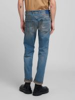 grover straight fit medium blue denim