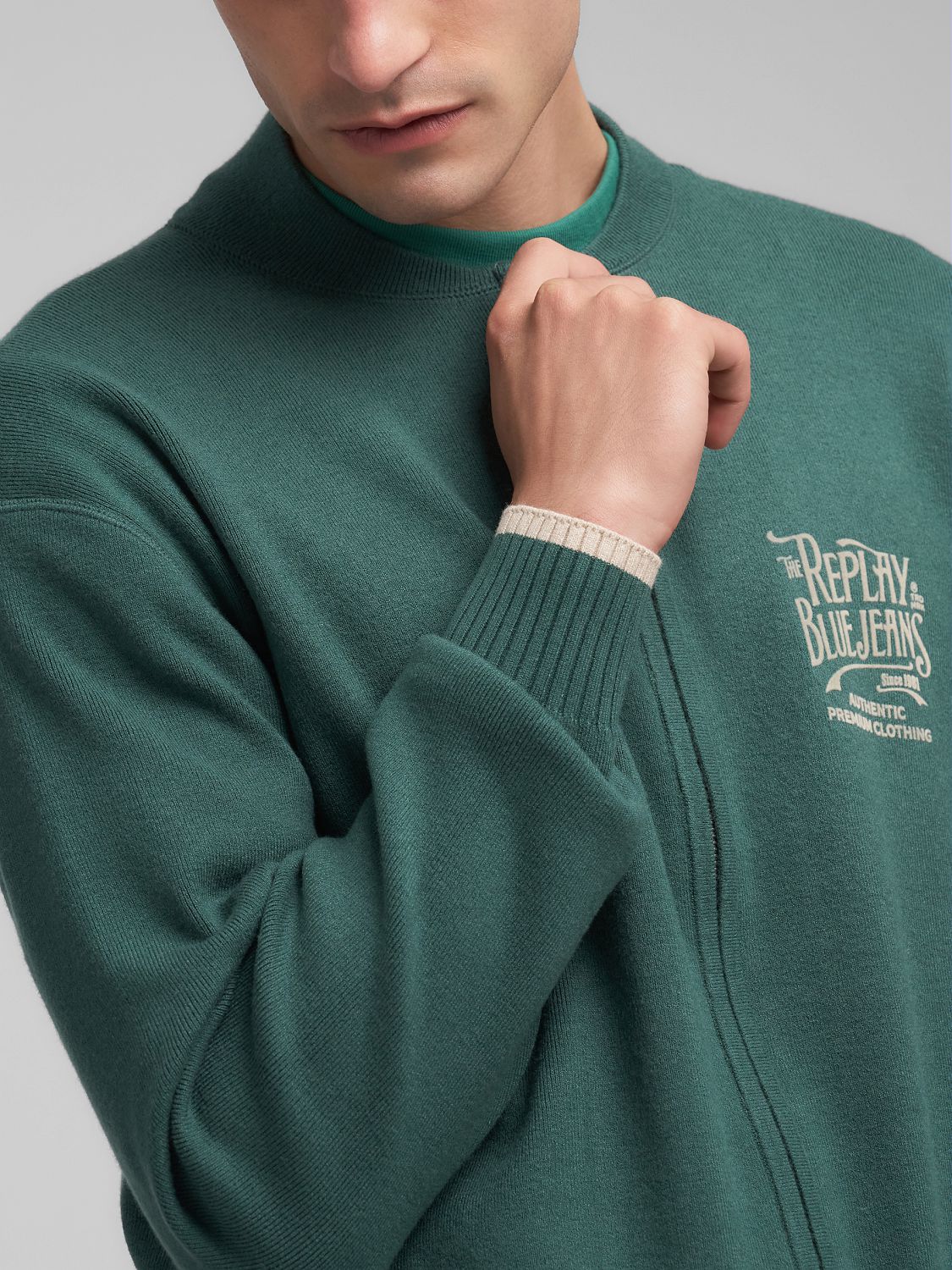 Full-zip pullover - Replay Jeans