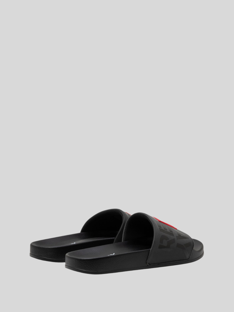 up label black red