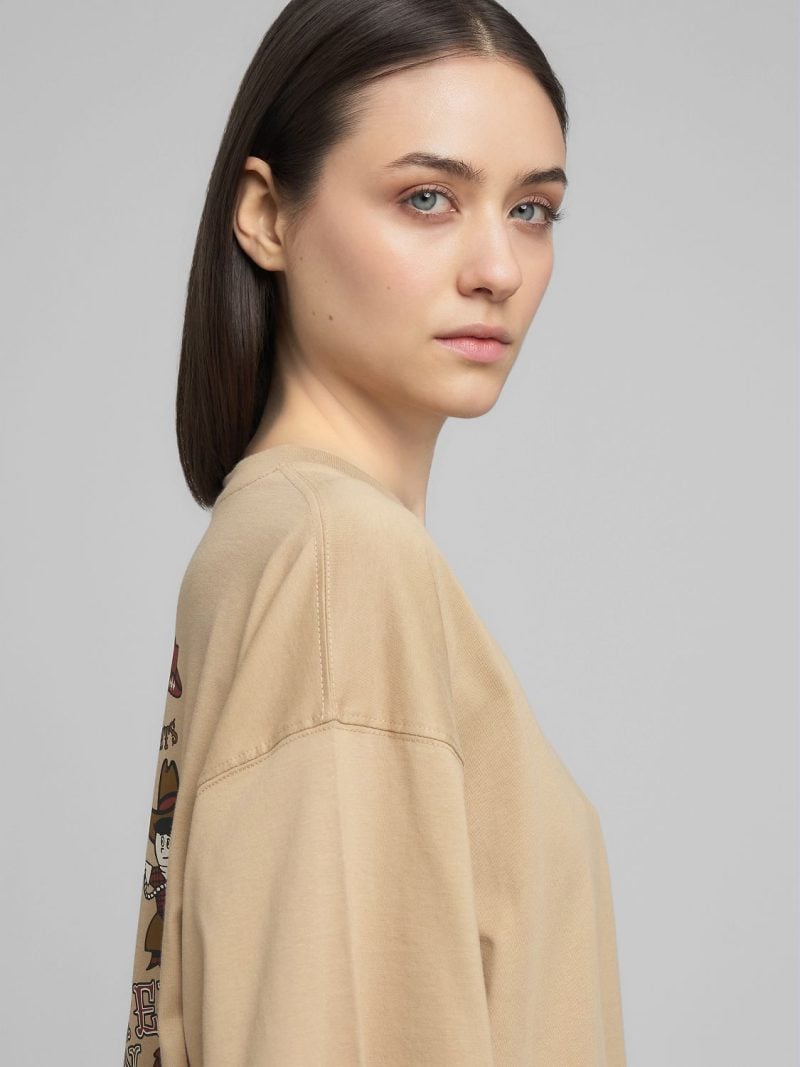 boy fit t shirt with western print