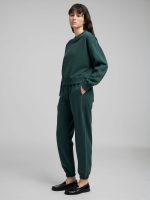 cotton sweatshirt with r embroidery