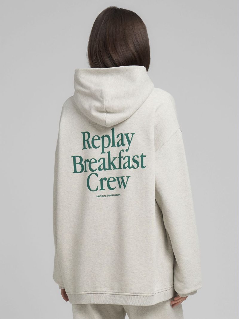 oversized printed hoody