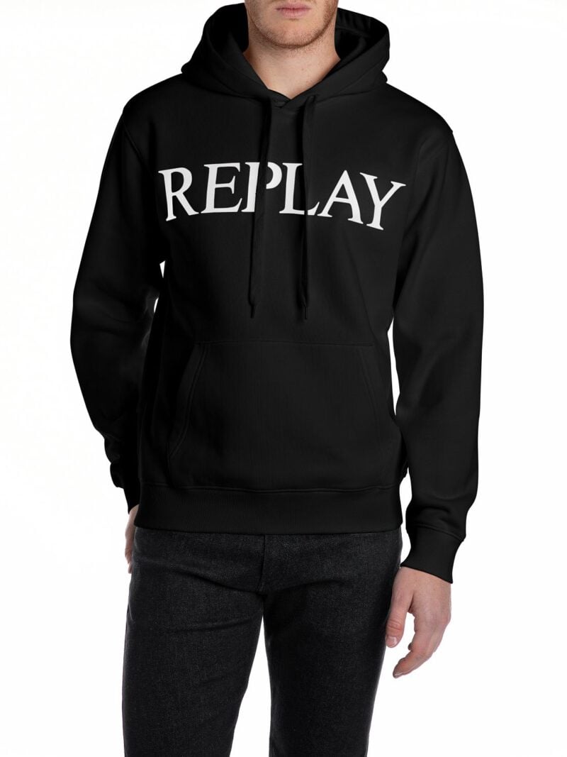 relaxed fit hoodie
