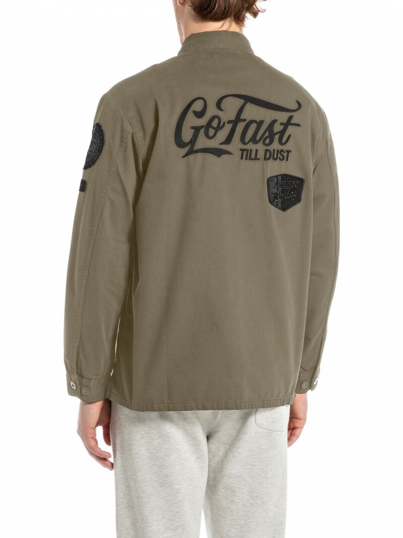 mud cotton twill jacket