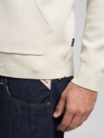 snow white full zip sweatshirt